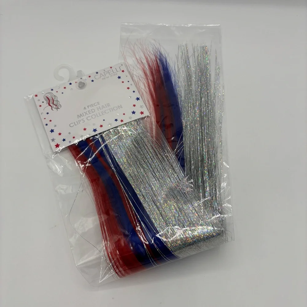 6 PC Berry Patriotic Hair Accessories Bundle NEW